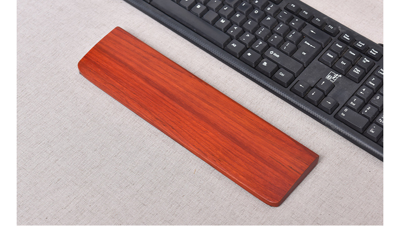 木质键盘托垫 键盘底托黑胡桃木手托腕托笔记本木托护手腕托-阿里巴巴