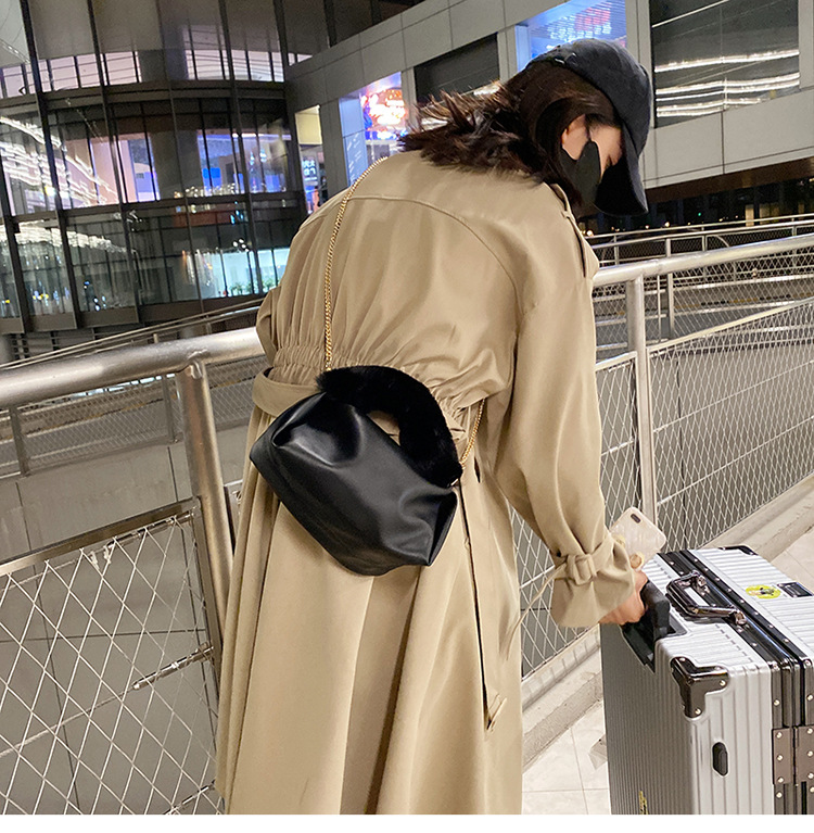 حقيبة يد مشعر ذات سعة كبيرة 2021 سلسلة جديدة من الأكياس الصوفية display picture 12