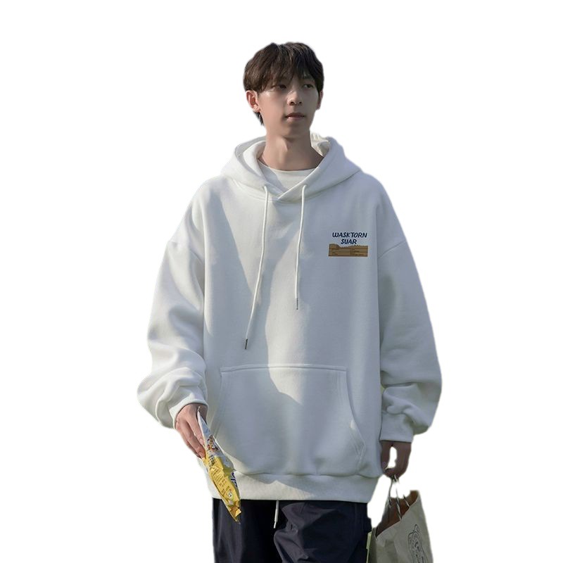 Cityboy Japonés suéter de los hombres 2023 Invierno nueva marca moda con capucha diseño flojo estilo perezoso top