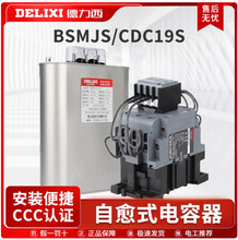 DLX電力電容器BSMJS三相400V450V10K-50K CDC19S電容切換接觸器系