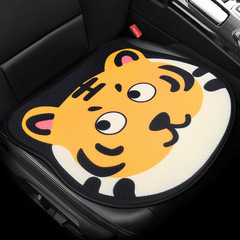 跨境SF老虎多件套汽車坐墊卡通三件套辦公改裝單片單座墊內飾用品