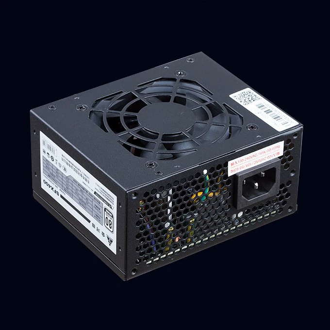 Блок питания Jinhetian SFX400 HTPC, мощность 400W (макс. 500W), форм-фактор SFX, бронзовый сертификат