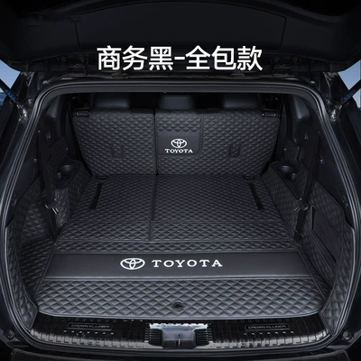 Mat 5-Seater 7-Seater Car Trunk, Trunk Mat - business-black-full-surround-22-26-highlander-seven-seater-no-speakers-on-the-left