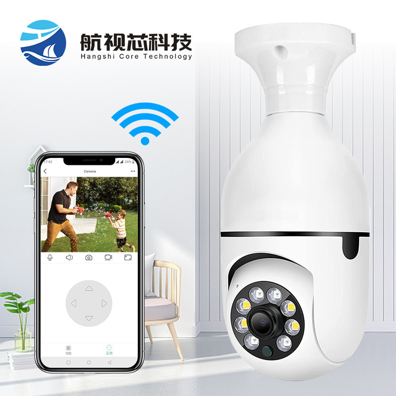 A6 Light Bulb Camera Home Security Monitor High-Definition Indoor Monitoring Baby Camera Factory Cross-Border E27 A6 Light Bulb Camera Home Security Monitor High-Definition Indoor Monitoring Baby Camera Factory Cross-Border E27