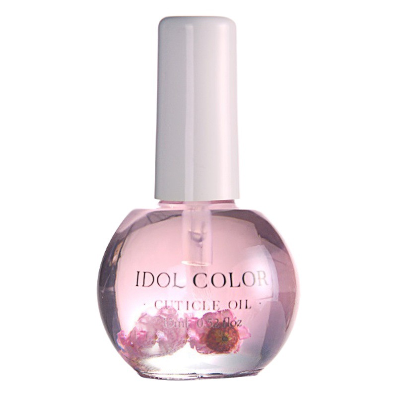 Solución de nutrientes para uñas esmalte de uñas manicura planta flor seca aceite de nutrientes manicura Borde de uñas anti-piel muerta aceite de dedo