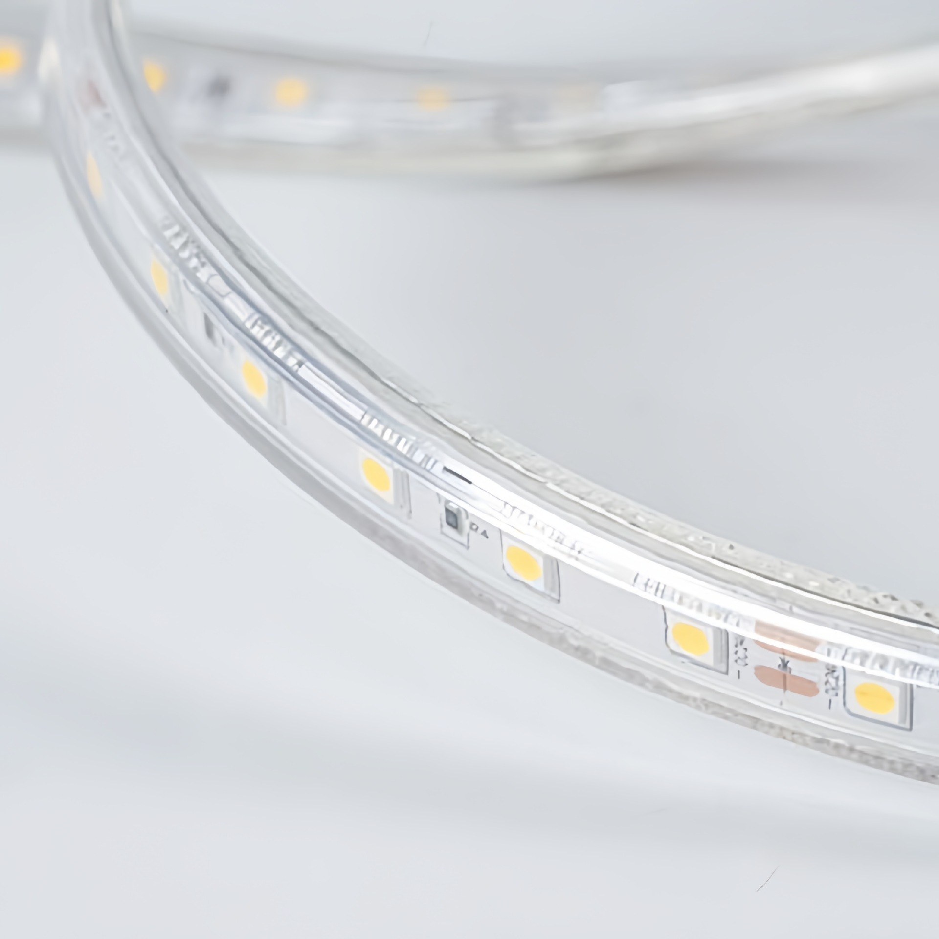 Luces impermeables de seguridad sin caída de presión de hasta 80 metros al aire libre ingeniería flexible túnel 36V seguridad 24VLED tira