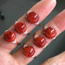 ��Ʒ��Ȼ���������ϼt����yŮ���ָS925�y�õ����Ƕ������