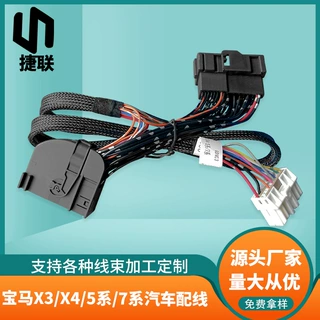 捷联加工电动车发动机变速器连接线 宝马X3/X4/5系/7系汽车配线束