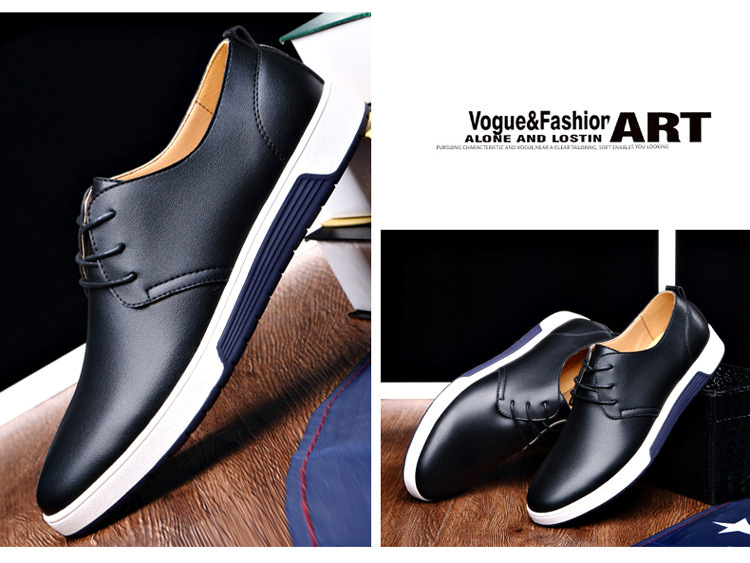 Frühling und herbst business herren schuhe Mode casual leder schuhe plus-größe formale sandalen_voghion.com