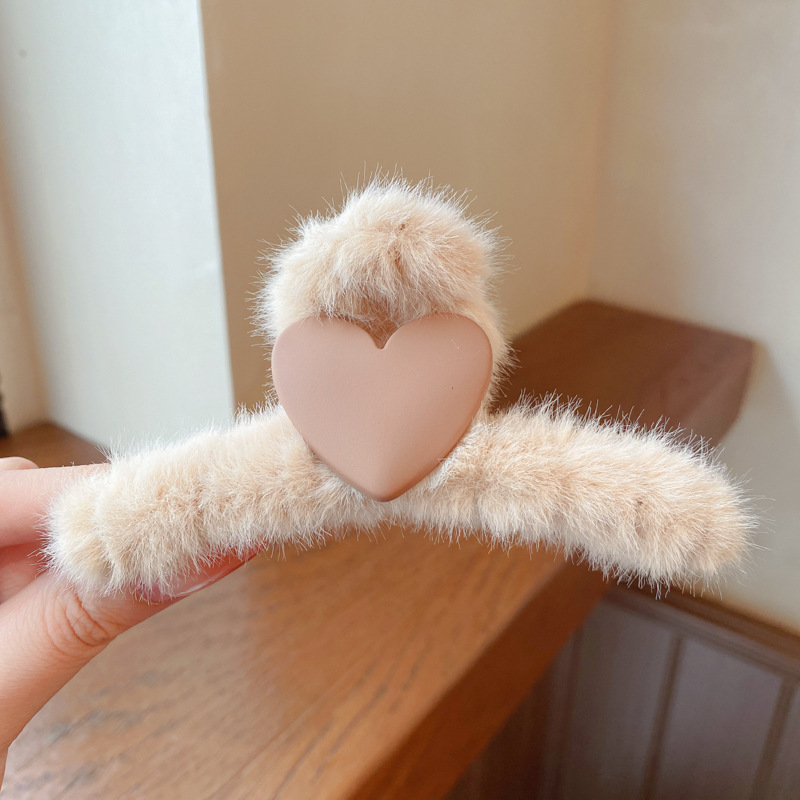 Mellard arco pelúcia clip de agarre de alta sensación de cabello grande clip de tiburón cabello más frascos clip de cabello de cabeza trasera