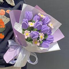女性の日ギフトツイストスティック完成品花束、母、親友、ガールフレンドへのバレンタインデーギフト