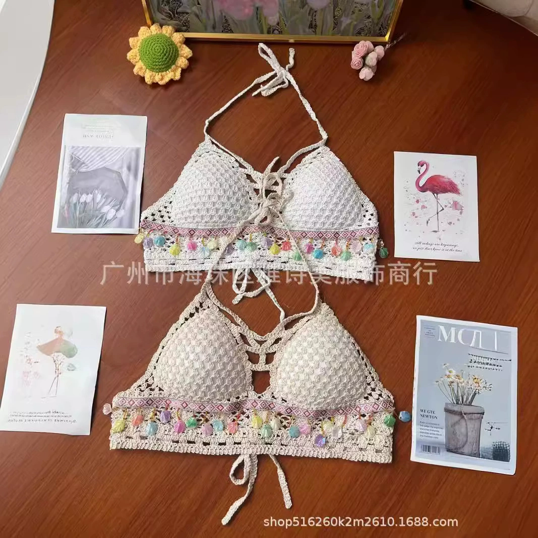 Ся вне носит французский супер-фея вязаный ремень с шеей