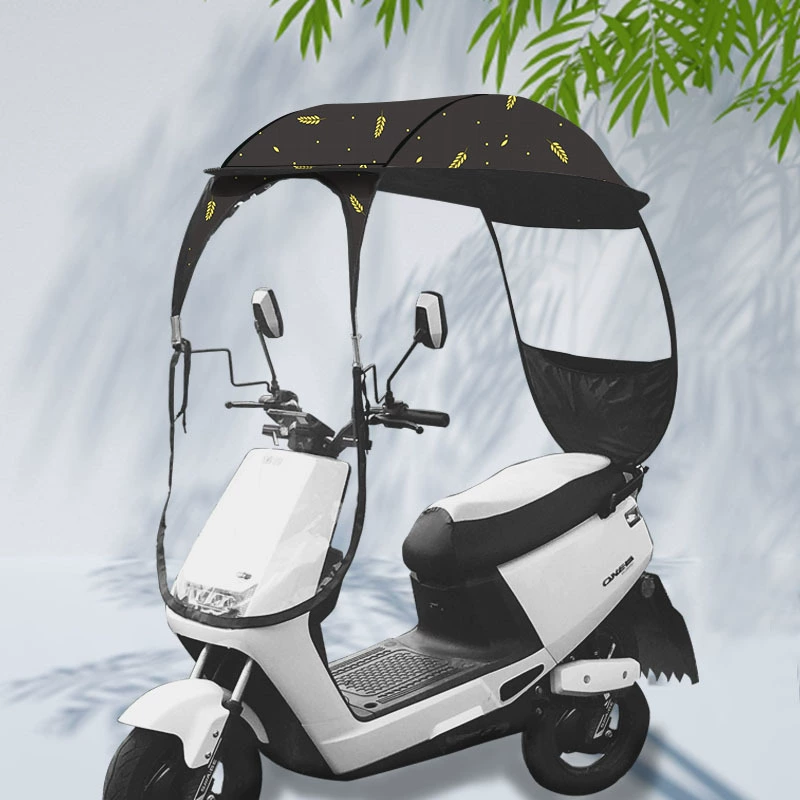 Оптовая Продажа с фабрики электромобиль Canopy Новый утолщенный черный резиновый солнцезащитный крем лобовое стекло мотоцикл навес электрический автомобиль навес