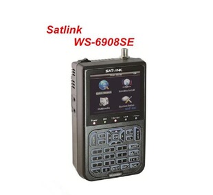 Satlink WS-6908SE star finder DVB-S WS6908 3.5inchdigital satellite