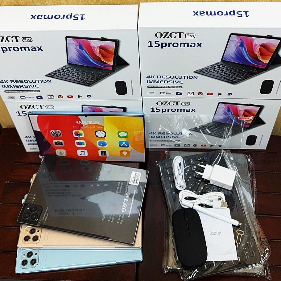 Новая модель планшета OZCT 15PROMAX2024, 10.1" , наличие на складе
