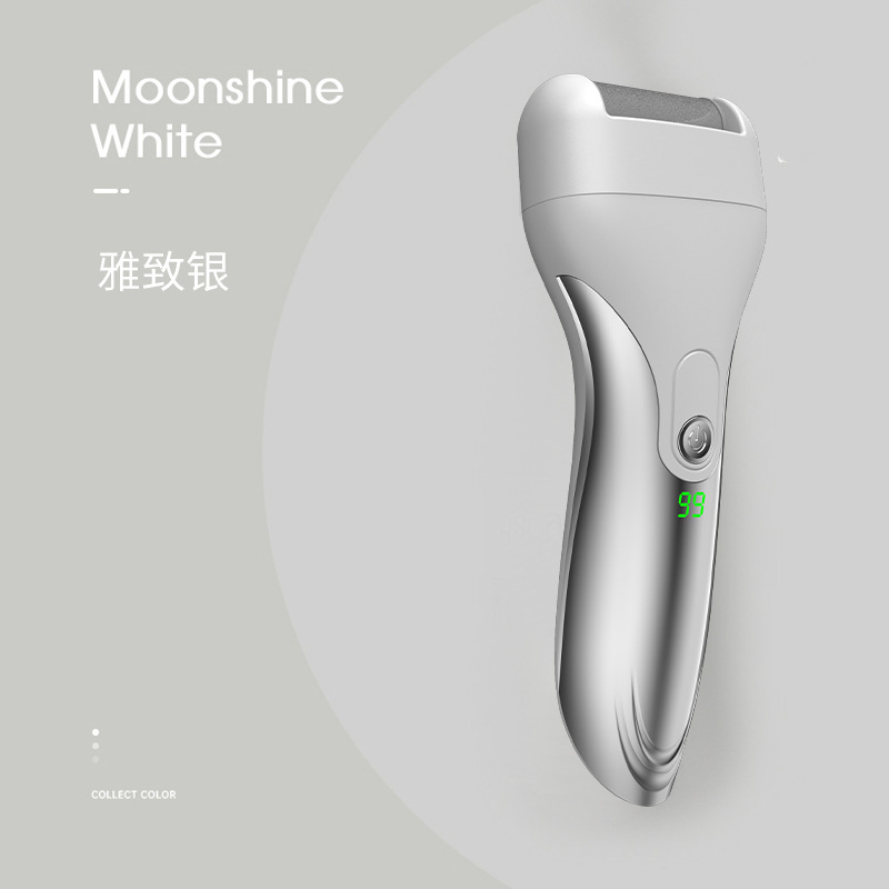 インテリジェントUSBデジタルディスプレイ充電式フットグラインダー、古い角質除去、フットグラインダー、電動洗えるフットグラインダー、インテリジェントデジタルディスプレイ|undefined