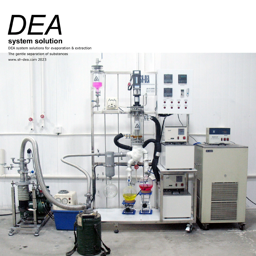 DEA-DZL-5-G оборудование для молекулярной дистилляции обеспечивает эффективное разделение компонентов в жидкой смеси