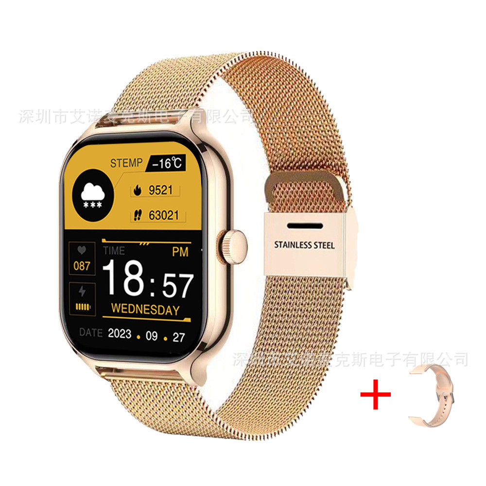 Fabricante de pulseras deportivas con recordatorio de información de llamadas Bluetooth Smart Island, reloj inteligente H9Max popular transfronterizo de 2025.