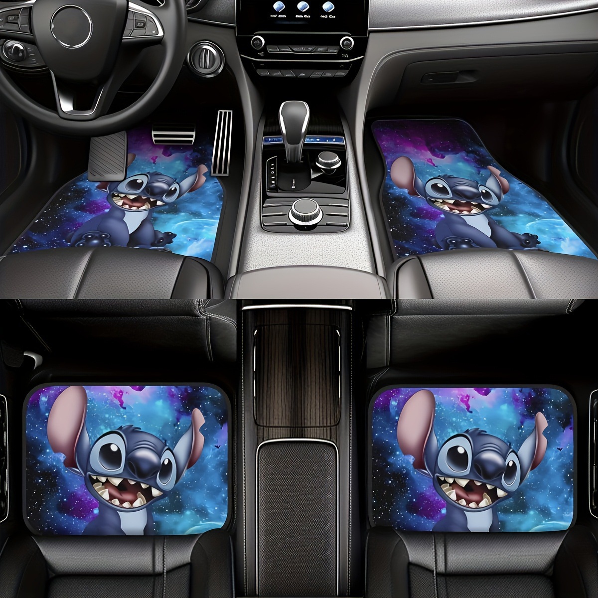 temu cross-border personalized cartoon universal car mat absorbent quick-drying dirt-resistant wear-resistant easy to care car mat floor
