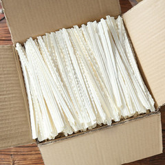 正宗鐵棍山藥刀削麵5斤整箱油潑麵拌麵手工寬面褲帶面速食掛麵條