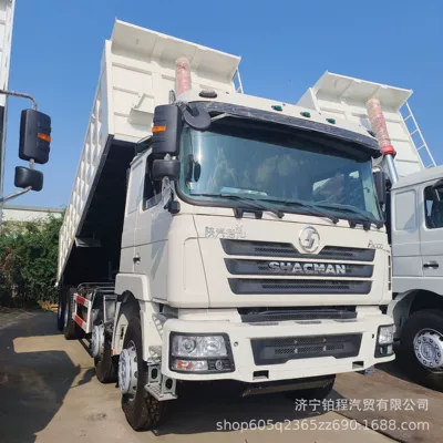 Shaanqi Delong SHACMANF3000 Dump Truck 8*4 430 horsepower 12-wheel tipper truck for overseas transportation (Yük maşınları)