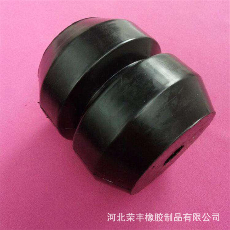 橡胶减震块 机械设备用缓冲垫机械橡胶加厚地垫高弹工业黑色胶块