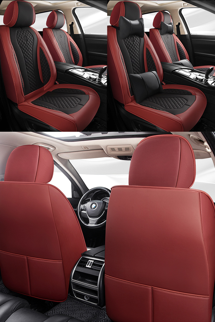25-Year New Model Wear-Resistant Leather Full-Cover Breathable All-Season Universal Car Seat Cushion High-End Manufacturer Wholesale