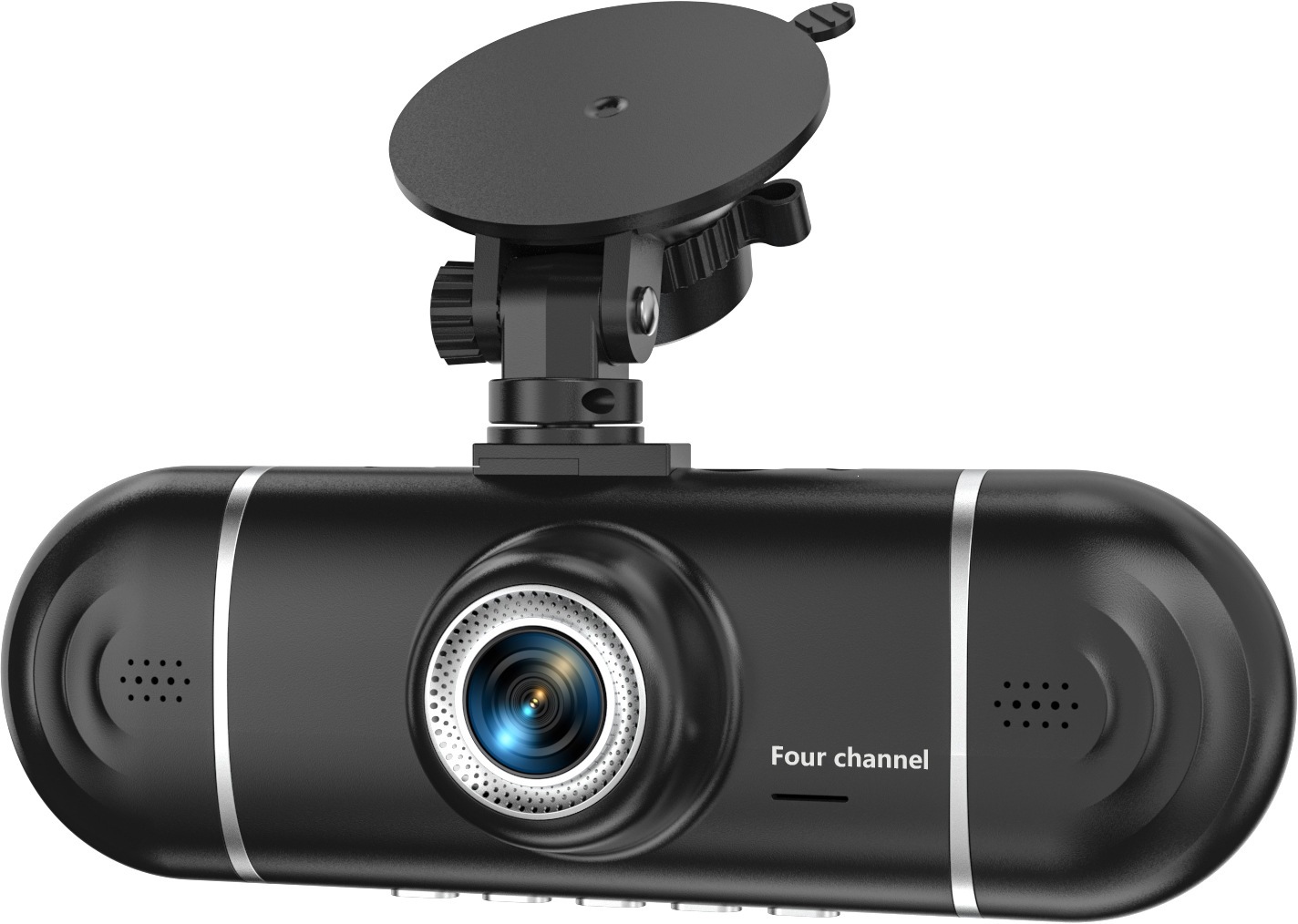 Cross-border dashcam with four recording channels, WiFi mobile phone connectivity, Z86 four-lens car recorder with reverse camera