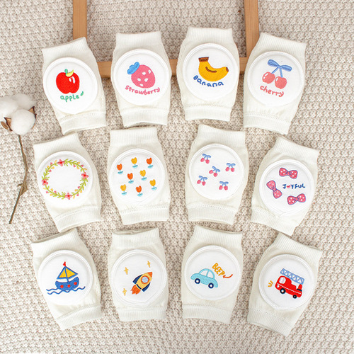 Children's knee pads for newborns, learning to walk, anti-fall, summer thin baby crawling protective gear, unisex elbow protector magic tool