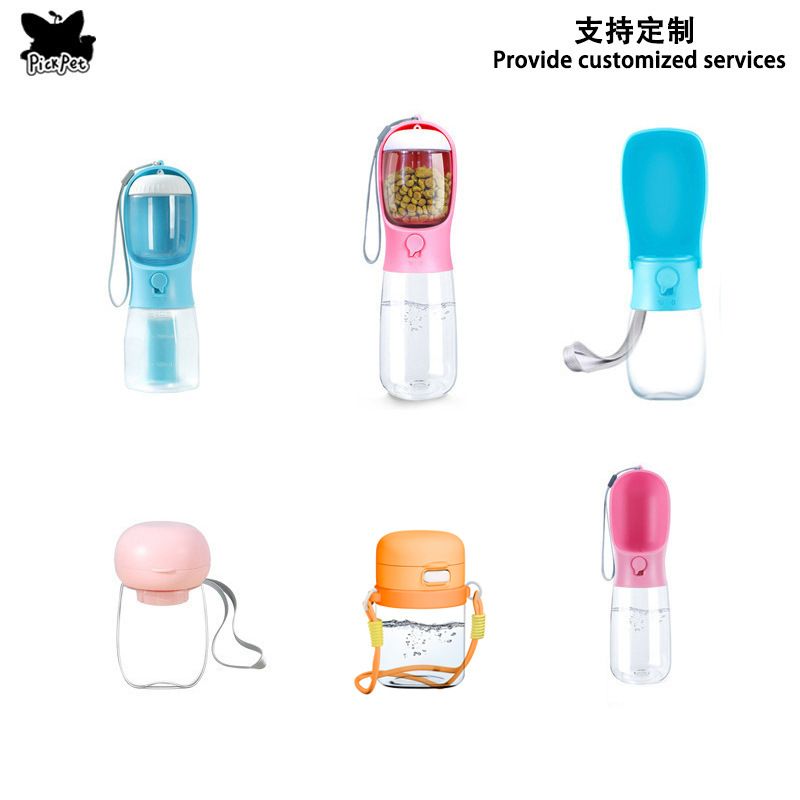 Suministros para mascotas, taza de agua para gatos y perros, hervidor para exteriores, vaso pequeño portátil, botella de agua, taza de agua para mascotas resistente a altas temperaturas