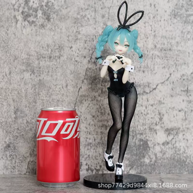 Серые одеяние Rabbit Girl Black Silk Series Hatsune Miku лучшеет сердце зайчика動漫 двухмерный милый сувенир подарок ручной работы
