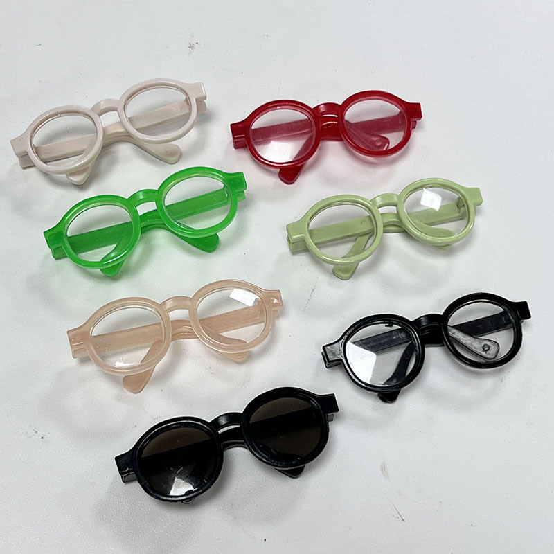 6.5cm Glasses Self-Deprecating Bear Glasses Labubu Glasses Cotton Doll Glasses 10cm Doll Universal Wholesale 6.5cm Glasses Self-Deprecating Bear Glasses Labubu Glasses Cotton Doll Glasses 10cm Doll Universal Wholesale