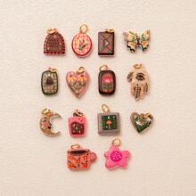 �W���羳�¿�r���Ϲ�С�B����DIY���Ͳ��L��ɫϵ��18K��ɫŮ