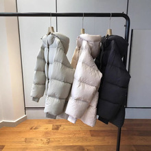 时装的调调，太好看了~加厚90%白鸭绒泡芙羽绒服保暖外套G122604