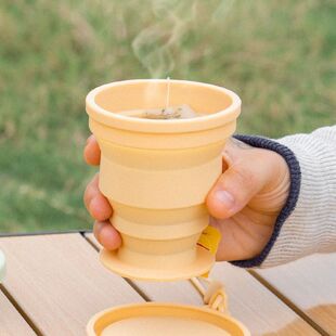 Travel Portable Folding Water Cup Food Grade Travel Portable Silicone Outdoor Camping Compressed Mouthwash Cup Others