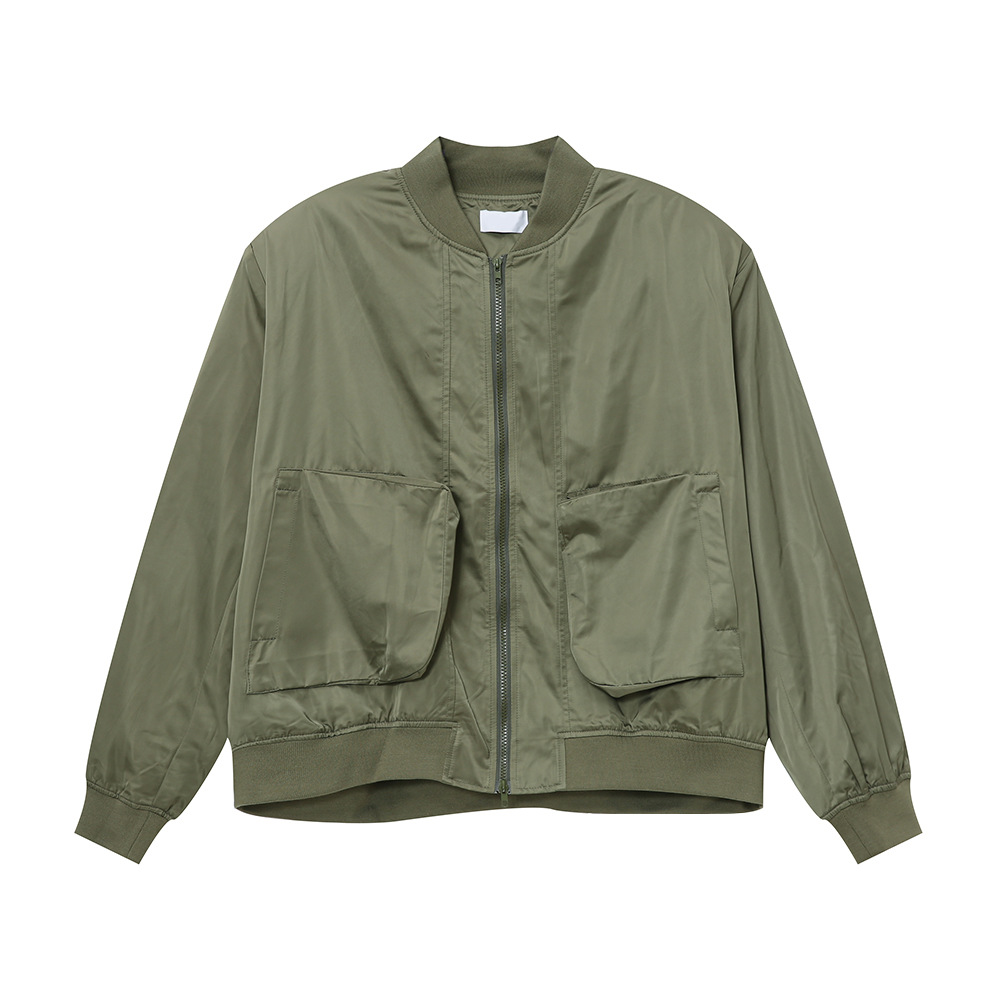 MTLCLOTHES Hombres| 2024 otoño nuevos productos de estilo americano perfilado chaqueta de trabajo casual pantalones de piernas set de moda