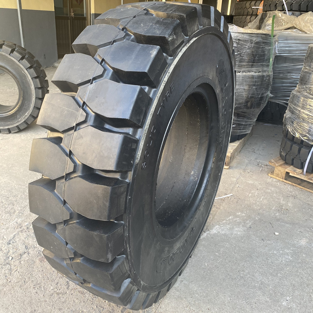 供应11.00-20   12.00-20实心叉车轮胎 三包质量港口机械配套