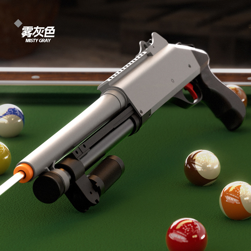 Pistola de billar infantil 98K pistola de billar automática pistola de billar para niños al aire libre pistola de eyección S686 boquilla palos de billar manuales