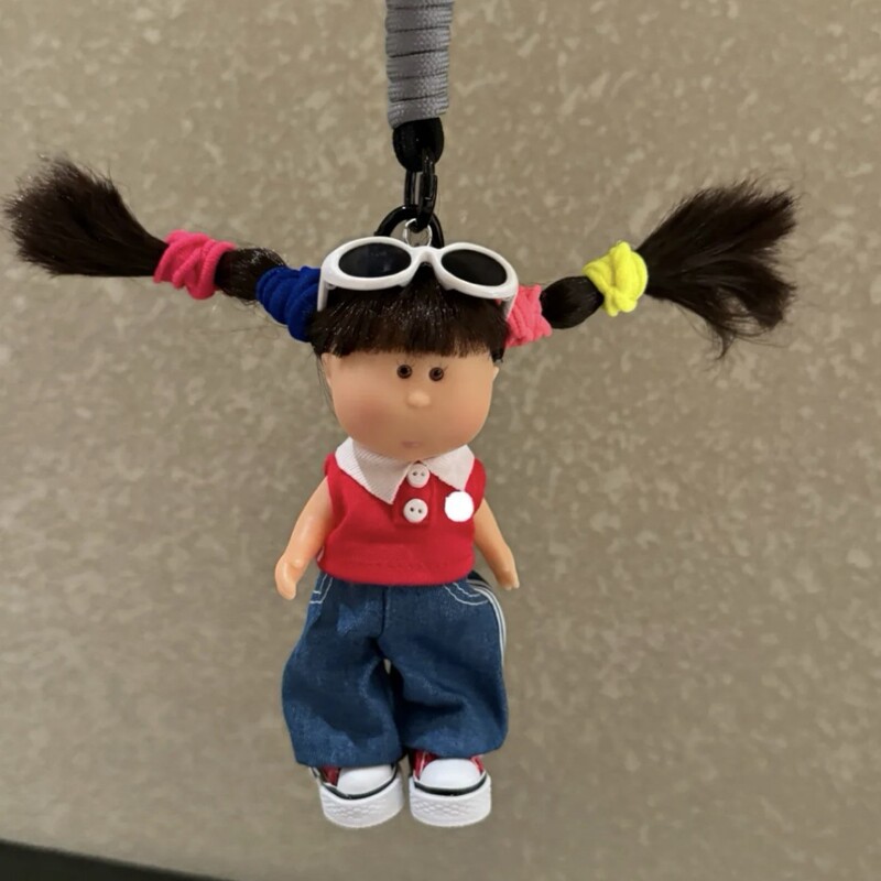 Blogger's Same Style 14cm Potato Doll Cute Girly Style Doll Bag Charm Keychain Birthday Gift Souvenir Blogger's Same Style 14cm Potato Doll Cute Girly Style Doll Bag Charm Keychain Birthday Gift Souvenir