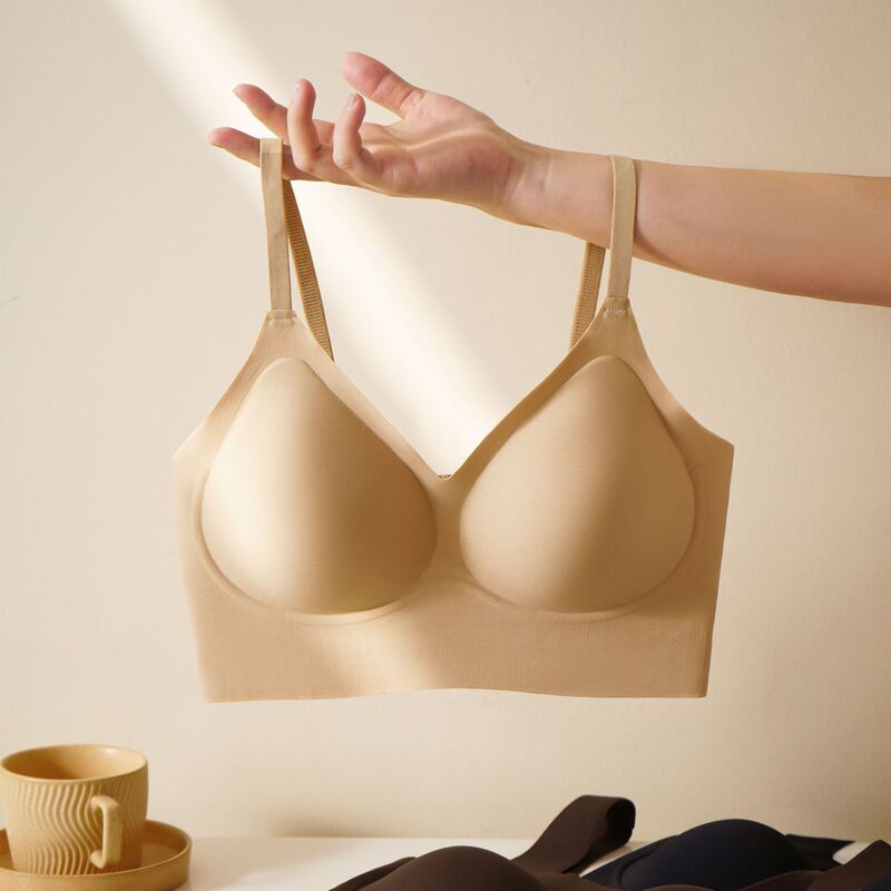 Truly Invisible! Authentic Seamless Lingerie Series! Everyday Versatile, Comfortable, Lightweight, Beautiful Back Bra for Women Truly Invisible! Authentic Seamless Lingerie Series! Everyday Versatile, Comfortable, Lightweight, Beautiful Back Bra for Women