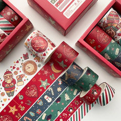 Creative Christmas gifts, washi tape, pocket tape, Christmas decoration materials, cute Christmas supplies