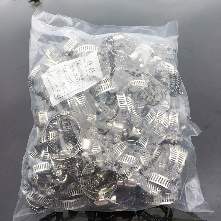 Acero inoxidable manguera abrazadera abrazadera abrazadera abrazadera de tubería de gas abrazadera de tubería de pulgada abrazadera llave abrazadera de tubería de agua