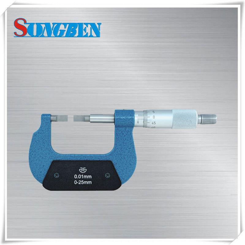 青量机械式叶片千分尺B型测头75-100mm高精度205-04-000外径千分