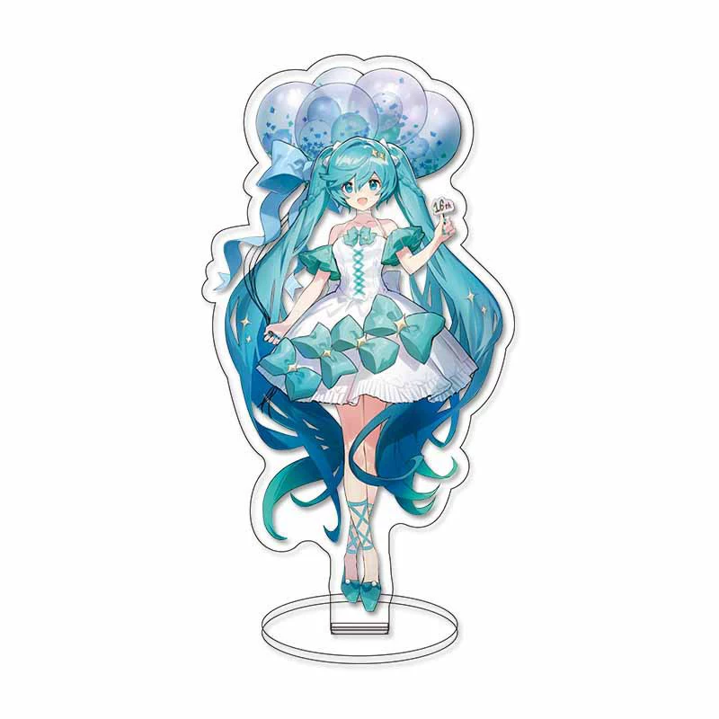 Hatsune Miku Miku снежные шапки Hatsune два -мерный аниме периферия акрил HD украшение день рождения подарок