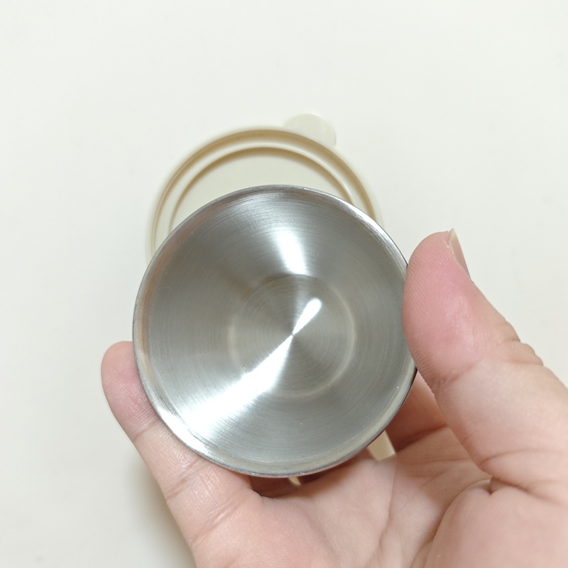 304 ステンレス鋼ミニクマソースカップ蓋付き家庭用サラダドレッシング小箱ポータブル屋外調味料ディップソーサー|undefined