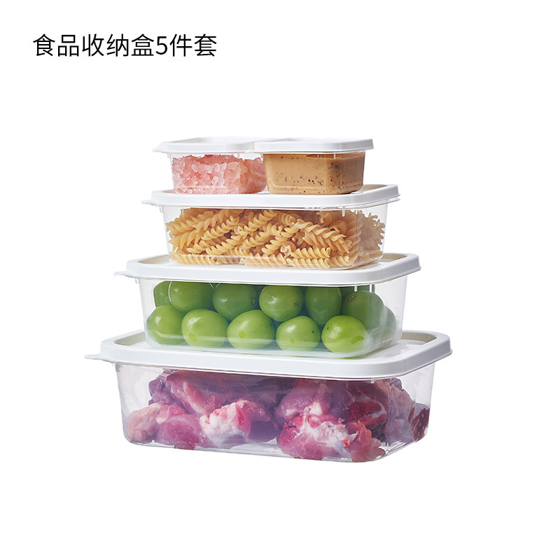 冰箱冷冻肉保鲜盒厨房蔬菜水果收纳盒食品级分装密封盒可微波加热|undefined