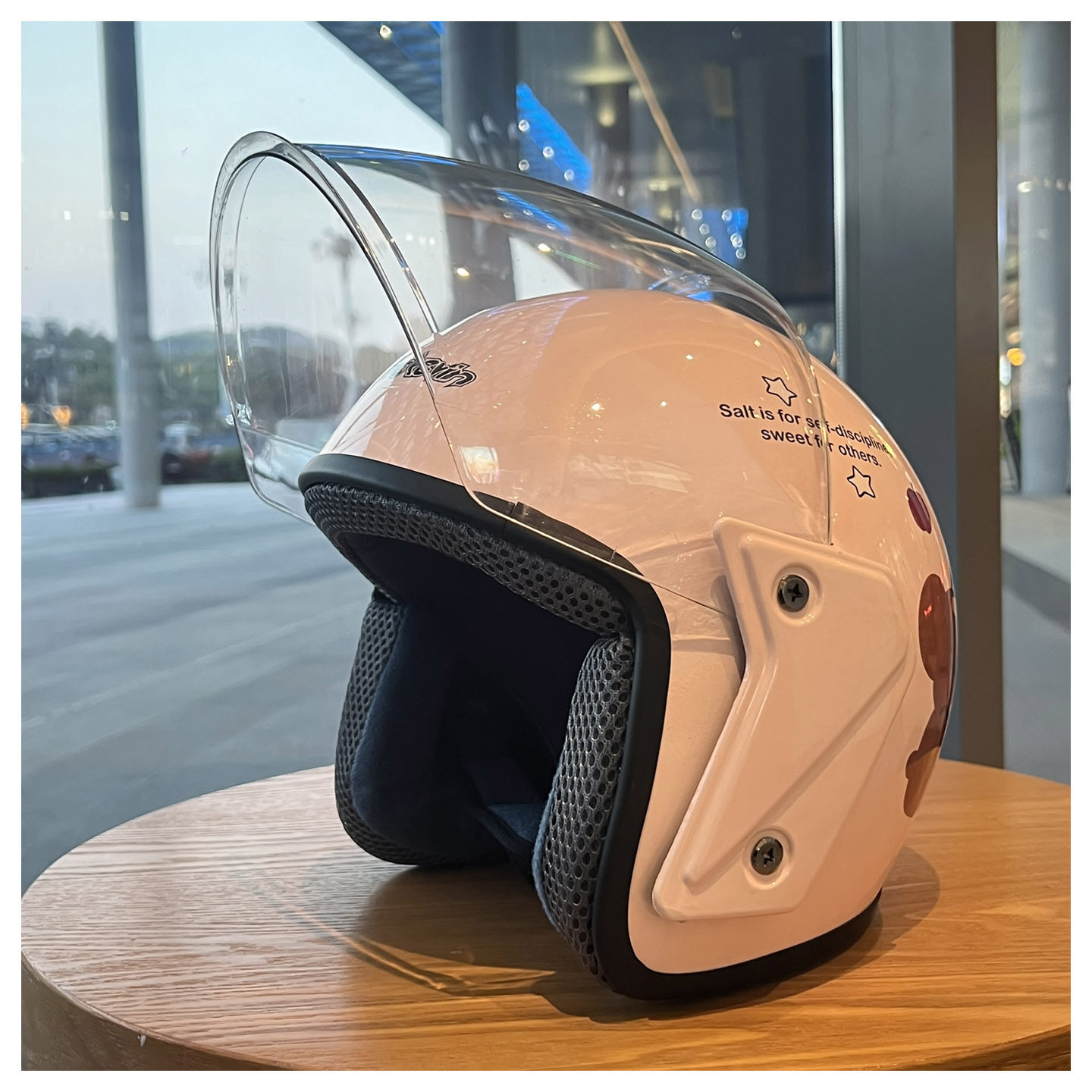 3C National Standard Certified Electric Vehicle Helmet, Men's and Women's Motorcycle Helmet, Four-Season Windproof Universal Cartoon Cute Safety Helmet