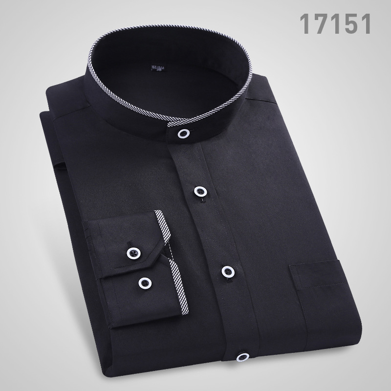 Manga larga a juego de color negro