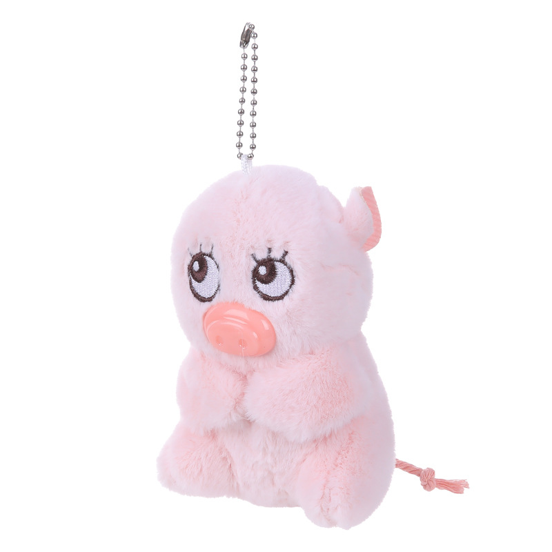 Lejier Zun du Fake du voz muñeca se llamará Internet celebridad sonido cerdo peluche mochila de juguete colgante regalo