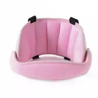 New car-mounted children's neck Headrest - pink-childrens-version